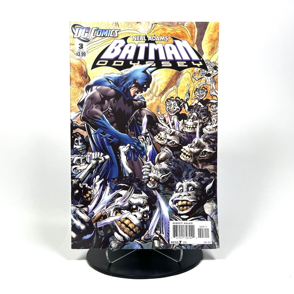 DC Comics Batman Odyssey 3 2012 Comic Book Neal Adams Story Cover Art Vol 2